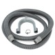 Extension Drain Hose Water Pipe For Hotpoint Washing Machine 2.5M Extension Drain Hose Water Pipe For Hotpoint Washing Machine 2.5M