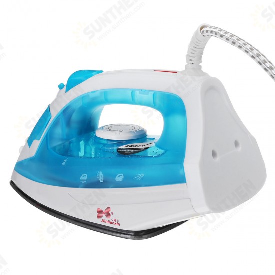 1600W 220V Handheld Portable Steam Iron Electric Garment Cleaner 5-speed Temperature Adjustment