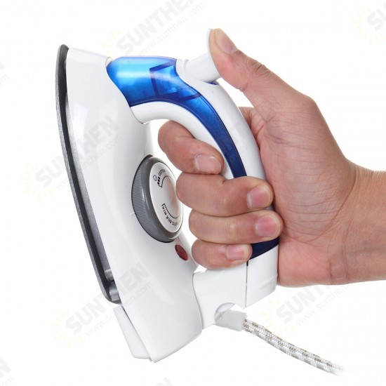 700W Portable Handheld Foldable Electric Steam Iron 3 Gear Fast Heat Up Garment Steamer Wrinkle Remover for Travel Home