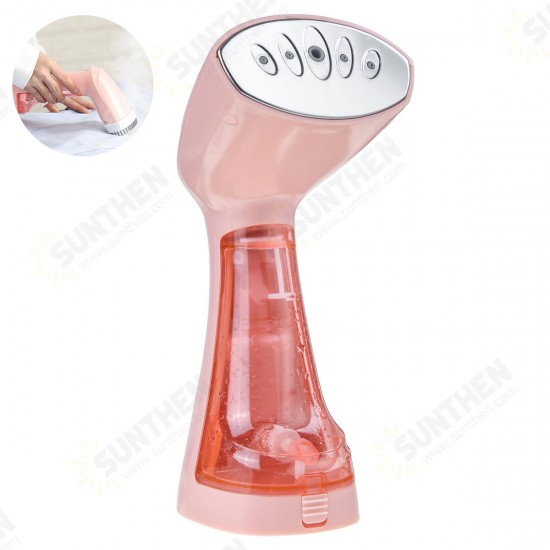 800W 5 Hole Mini Handheld Steamer Powerful Garment Steamer 120ml Water Tank Fast-Heat Steam Machine US/EU/UK Plug for Home Travel