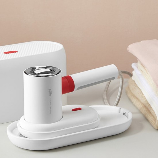 HS200 2 in 1 Multi-function Portable Travel Steam Iron Hanging Flat Iron Intelligent Preheating System