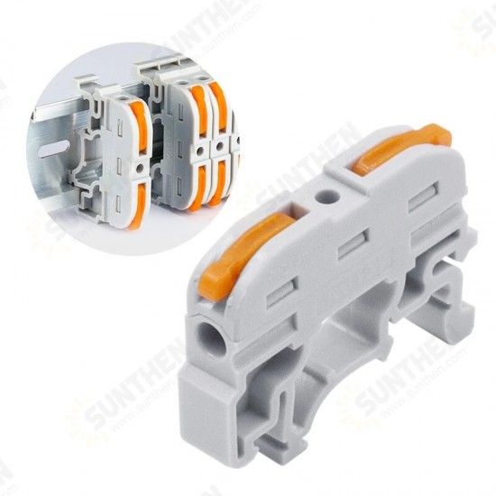 KV-214 Mini Fast Wire Connector Universal Wiring Cable Connector Push-in Conductor Terminal Block