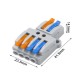 KV-214 Mini Fast Wire Connector Universal Wiring Cable Connector Push-in Conductor Terminal Block