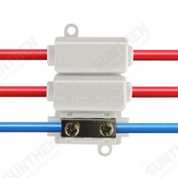 ZK-1106 1 Pc High Power Wire Connector 1-6mm Square Quick Connection Terminal Copper Aluminum Transition Assembly Wiring Clamp ZK-1106 1 Pc High Power Wire Connector 1-6mm Square Quick Connection Terminal Copper Aluminum Transition Assembly Wiring Clamp
