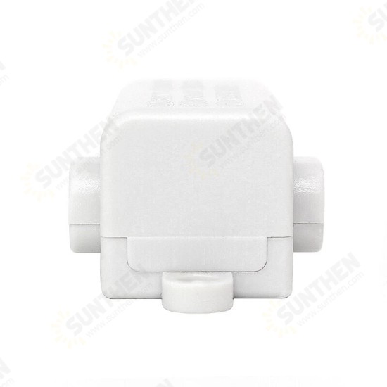 ZK-T1 T-type Wire Clamp Splitter High-power Connector 6 Flat Wire Terminal Block 1 Point 2 Three-way Connector