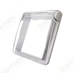 VL-C7-1WF EU Standard Socket Waterproof Cover Plastic Decorative for Light Switch VL-C7-1WF EU Standard Socket Waterproof Cover Plastic Decorative for Light Switch