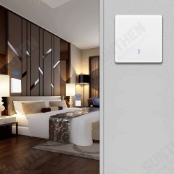 Wireless Remote Control Switch Wall Switch Large Key Panel Stickers Wiring Light Control Smart Home Wireless Remote Control Switch Wall Switch Large Key Panel Stickers Wiring Light Control Smart Home