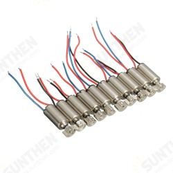 10pcs 4x8mm DC1.5-3V Micro Coreless Motor Vibration Motor 10pcs 4x8mm DC1.5-3V Micro Coreless Motor Vibration Motor