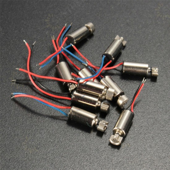 10pcs 4x8mm DC1.5-3V Micro Coreless Motor Vibration Motor