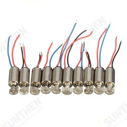 10pcs 4x8mm DC1.5-3V Micro Coreless Motor Vibration Motor 10pcs 4x8mm DC1.5-3V Micro Coreless Motor Vibration Motor