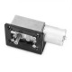 12V 125RPM Worm Gear Motor Reducer Motor with Bracket