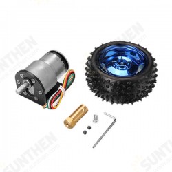 12V 320rpm/12V 107rpm/6V 160rpm DC Gear Motor Encoder Motor with Mounting Bracket and Wheel 12V 320rpm/12V 107rpm/6V 160rpm DC Gear Motor Encoder Motor with Mounting Bracket and Wheel