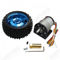 12V 320rpm/12V 107rpm/6V 160rpm DC Gear Motor Encoder Motor with Mounting Bracket and Wheel 12V 320rpm/12V 107rpm/6V 160rpm DC Gear Motor Encoder Motor with Mounting Bracket and Wheel