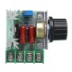 2000W 50-220V 25A PWM Motor Speed Controller For Electric Stove Lighting Dimmer