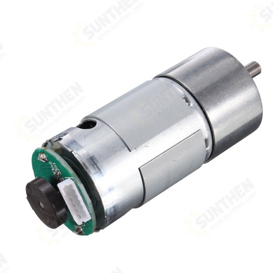 37GB-545 DC 12V 70RPM Gear Reducer Motor with Encoder Geared Reduction Motor