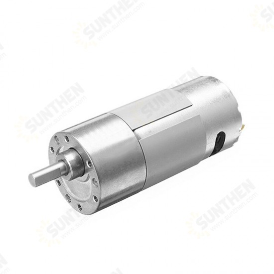 37GB555 DC 12V 180RPM Geared Motor High Torque Gear Reducer Motor