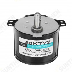 50KTYZ 220V 30/50/100rpm Electric Synchronous Motor 10W Permanent Magnet Motor AC Motor 50KTYZ 220V 30/50/100rpm Electric Synchronous Motor 10W Permanent Magnet Motor AC Motor