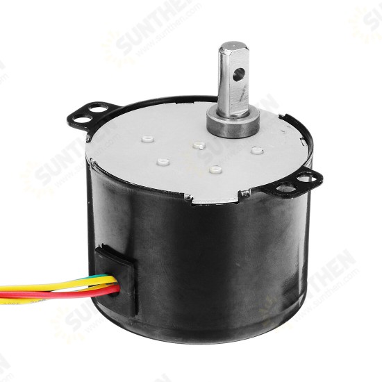 50KTYZ 220V 30/50/100rpm Electric Synchronous Motor 10W Permanent Magnet Motor AC Motor