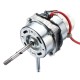 60W 1250RPM Air Conditioner Condenser Fan Motor Double Rolling Bearing Shaft Motor