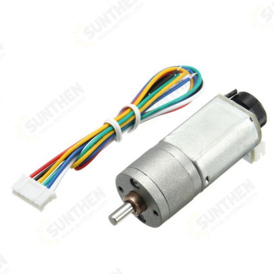 6V 270rpm Encoder Motor DC Gear Motor