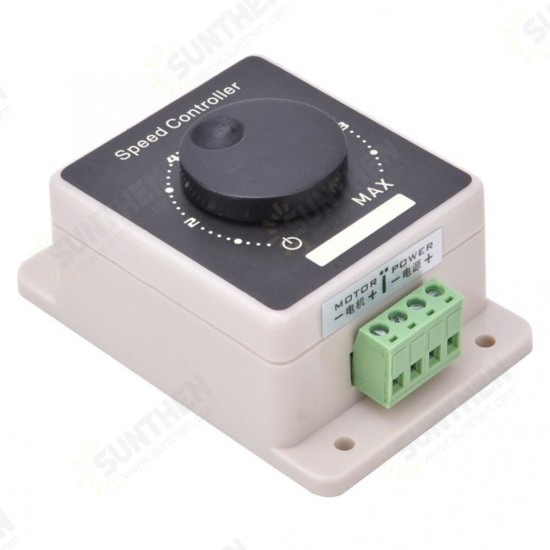 CCM96SK DC10 - 60V 10A PWM Motor Speed Controller DC Motor Governor Large Power Water-Proof Motor Speed Regulator