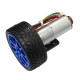 MOTOR 6V 210RPM Encoder Motor DC Gear Motor with Mounting Bracket and Wheel MOTOR 6V 210RPM Encoder Motor DC Gear Motor with Mounting Bracket and Wheel