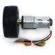 MOTOR 6V 210RPM Encoder Motor DC Gear Motor with Mounting Bracket and Wheel MOTOR 6V 210RPM Encoder Motor DC Gear Motor with Mounting Bracket and Wheel