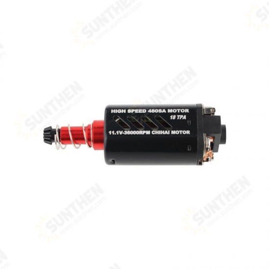 CHF-480SA 138W High Speed Motor 18TPA 36000RPM For Ver.2 Gearbox Airsoft Motor