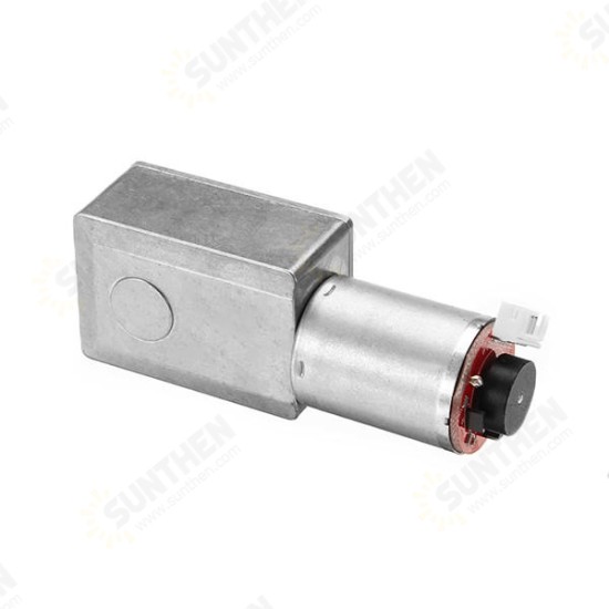 GM4632-370 DC 12V 30RPM High torque Turbo Encoder Motor Worm Geared Motor Reducer Motor