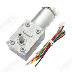 GM4632-370 DC 12V 30RPM High torque Turbo Encoder Motor Worm Geared Motor Reducer Motor GM4632-370 DC 12V 30RPM High torque Turbo Encoder Motor Worm Geared Motor Reducer Motor