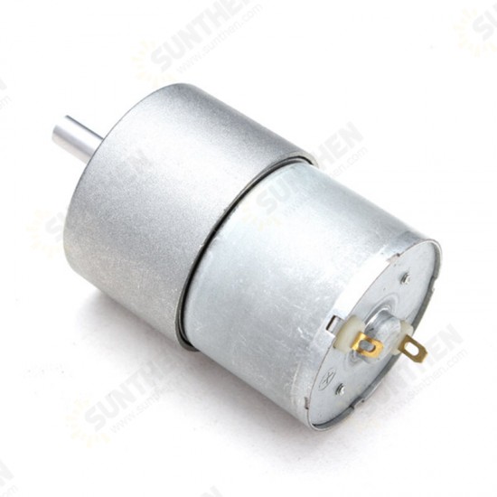 MOTOR 4Pcs 12V 130RPM DC Metal Gear Reducer Motor GM37-3525 High Torque DC Gear Motor