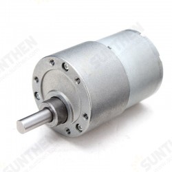 MOTOR 4Pcs 12V 130RPM DC Metal Gear Reducer Motor GM37-3525 High Torque DC Gear Motor MOTOR 4Pcs 12V 130RPM DC Metal Gear Reducer Motor GM37-3525 High Torque DC Gear Motor