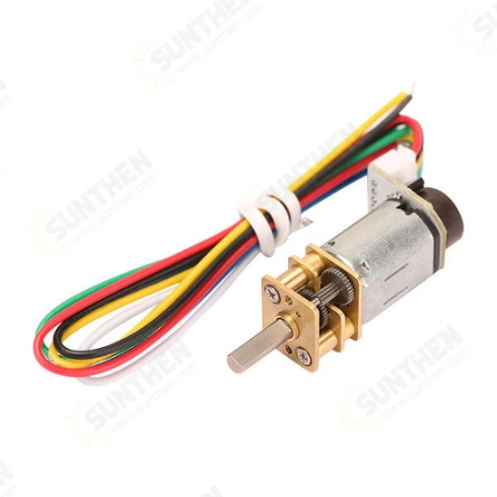 MOTOR DC6V 90RPM N20 Encoder Motor Reducer Gear Motor DC Gear Motor