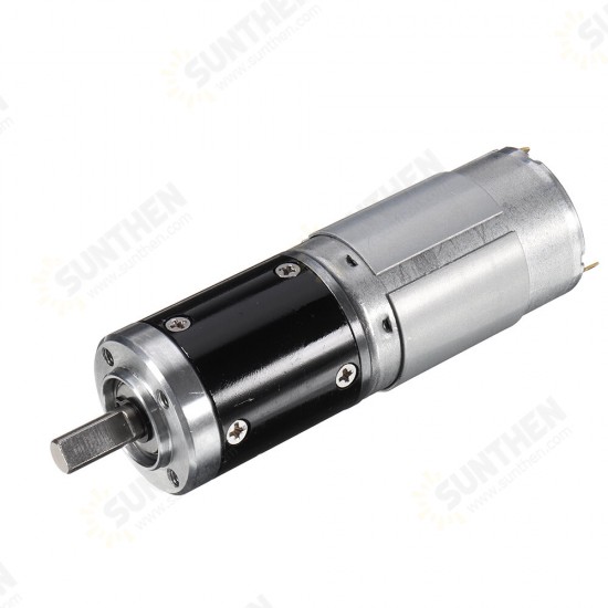 CM28-395 Gear Motor DC6-24V 330RPM Rated Speed DC Gear Reduction Motor