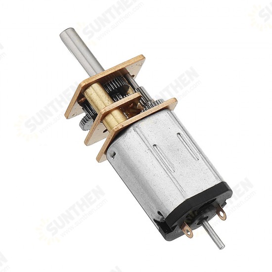 CHF-GM12-N20VA DC 12V Double Shaft Gear Motor Reducer Reduction Motor