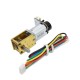 CHF-GW12T-N20VA Gear Motor DC 12V Encoding Worm Geared Motor