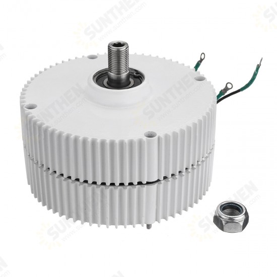 DC 12V 24V 400W Permanent Magnet Generator Wind Turbine Windkraftanlage Motor