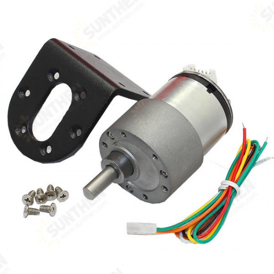 DC 6V 160rpm Encode Gear Reducer Motor Electric Gear Box Motor