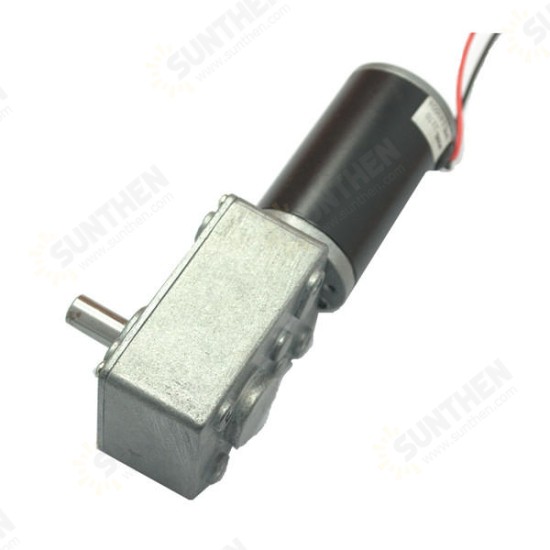 GM4058-31ZY DC 12V 8RPM High torque Turbo Motor Worm Geared Motor Reducer Motor