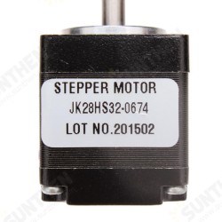 1.8°28 Hybrid Stepper Motor Two Phase 4 Wires 32mm For CNC Router 1.8°28 Hybrid Stepper Motor Two Phase 4 Wires 32mm For CNC Router