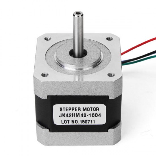 0.9 Degree 42 Two Phase Hybrid Stepper Motor 40mm 1.68A For CNC Router