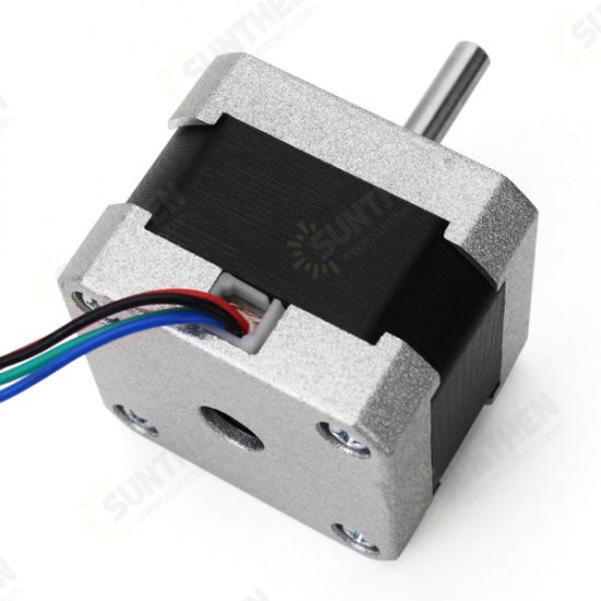 0.9 Degree 42mm Two Phase Hybrid Stepper Motor 1.33A 34mm For CNC