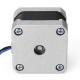 0.9 Degree 42mm Two Phase Hybrid Stepper Motor 1.33A 34mm For CNC