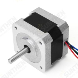 0.9 Degree 42mm Two Phase Hybrid Stepper Motor 1.33A 34mm For CNC 0.9 Degree 42mm Two Phase Hybrid Stepper Motor 1.33A 34mm For CNC