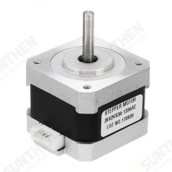 1.8°42 Hybrid Stepper Motor Two Phase 34mm 2.6kg.cm 1.33A Step Motor 1.8°42 Hybrid Stepper Motor Two Phase 34mm 2.6kg.cm 1.33A Step Motor