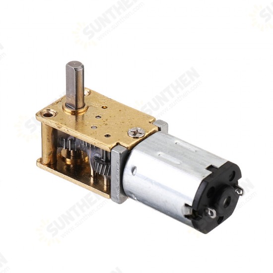 1218GEN20 DC 6V Micro Turbo Worm Gear Motor 35/70RPM Reduction Motor