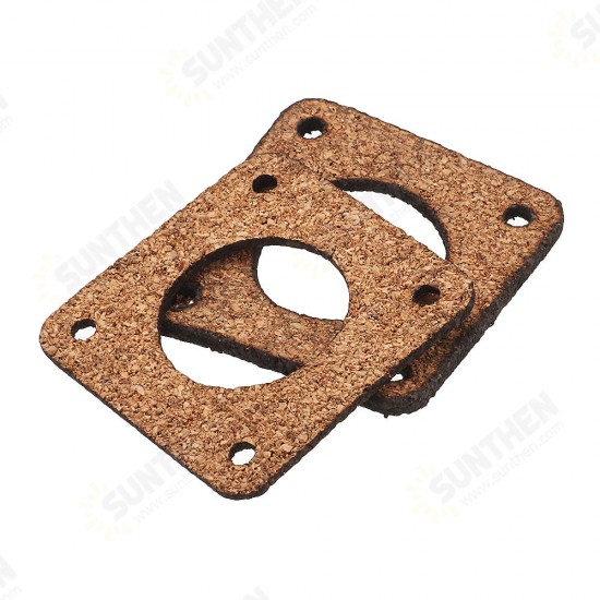 2/3mm Cork Wood Shock Absorber Anti-vibration Motor Damper for Nema 17 42mm Stepper Motor