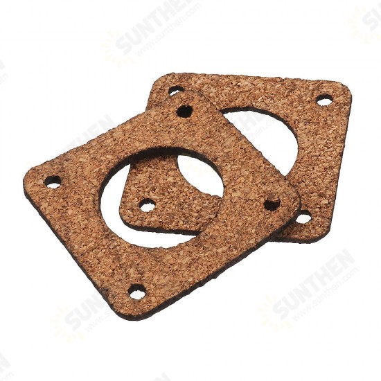 2/3mm Cork Wood Shock Absorber Anti-vibration Motor Damper for Nema 17 42mm Stepper Motor