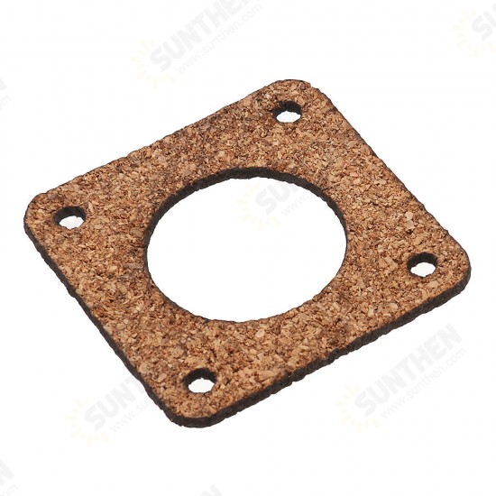 2/3mm Cork Wood Shock Absorber Anti-vibration Motor Damper for Nema 17 42mm Stepper Motor