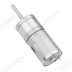 25GA370 DC 24V Micro Gear Reduction Motor 25mm Extended Shaft Gear Motor